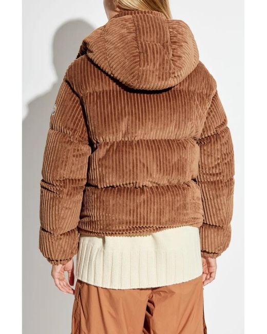 Jackets > down jackets Moncler en coloris Brown