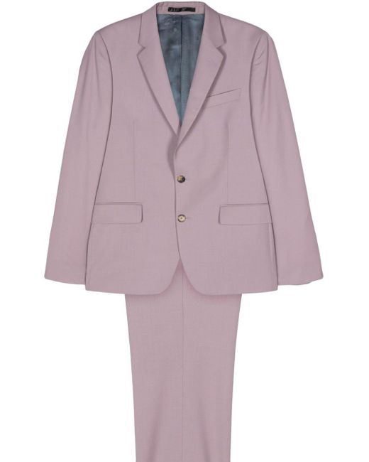 Paul Smith Purple Single-breasted Suit for men