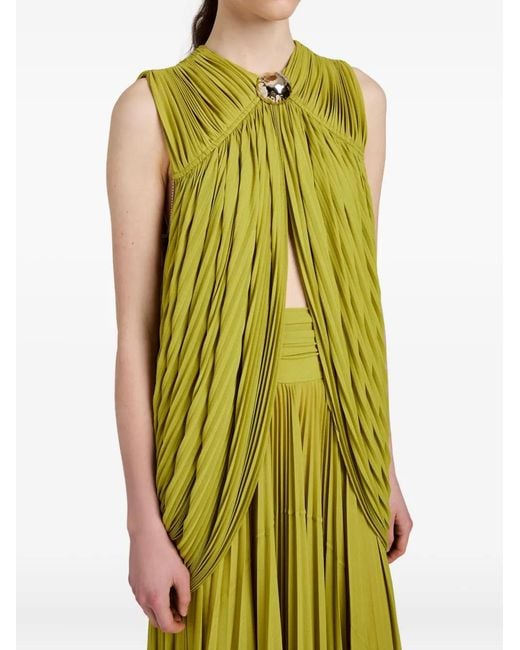 Proenza Schouler Green Bari Dress