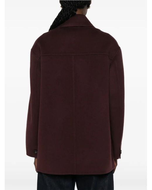 Max Mara Purple Giugno Coat
