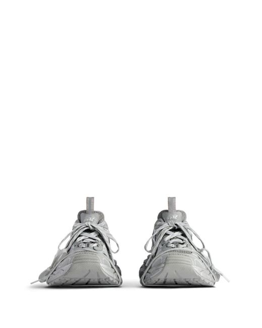 Balenciaga White 3xl Reflective Chunky Sneakers for men