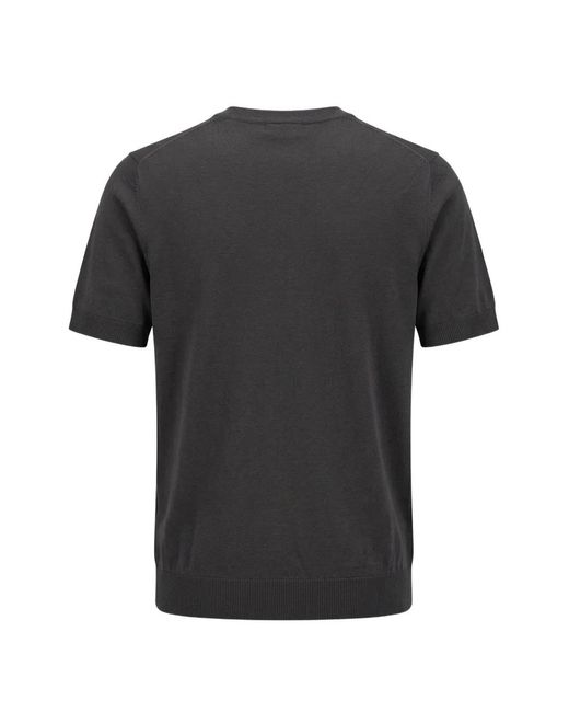 Altea Black Cecil Jersey T-Shirt for men