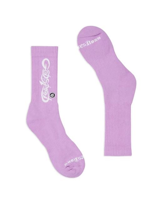 Godspeed Purple New Age Socks for men