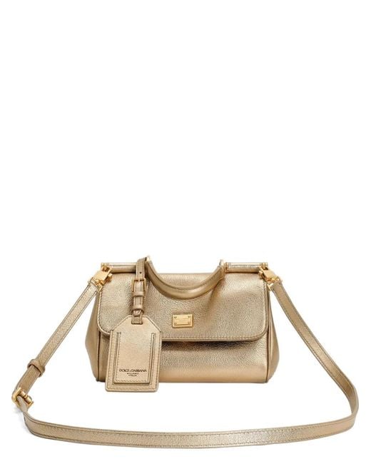 Dolce & Gabbana Natural My Sicily Handbag