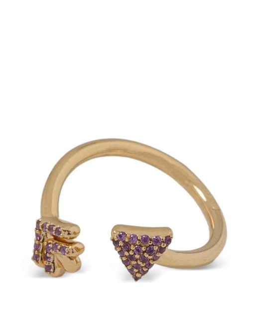 Tous Flechazo Ring in het Metallic