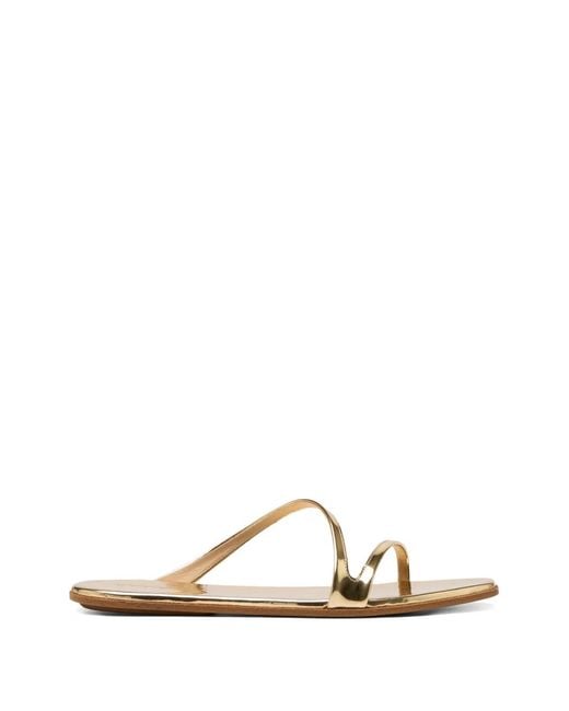 Marsèll Metallic Criss-Cross Strap Sandals