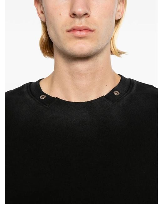 TEAM WANG design Reset Sweater in het Black