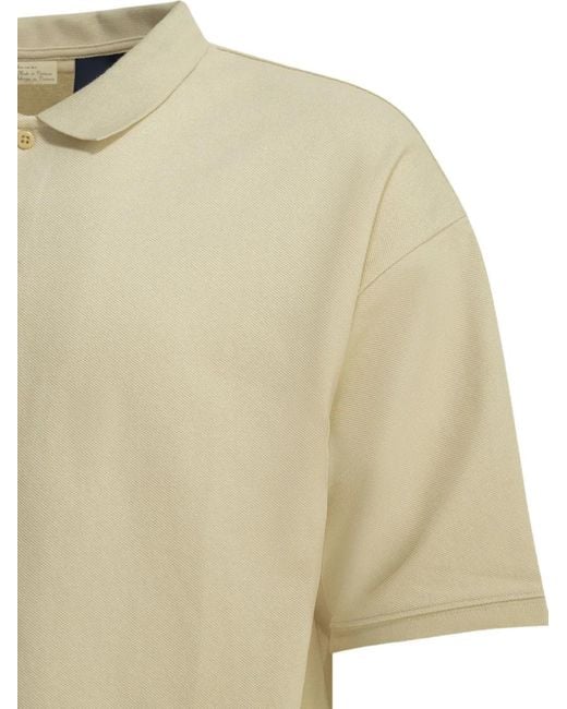 Levi's Natural Ribbed-Collar Polo Shirt for men