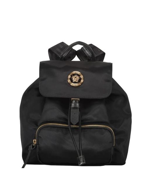 Mochila Medusa Versace de color Black