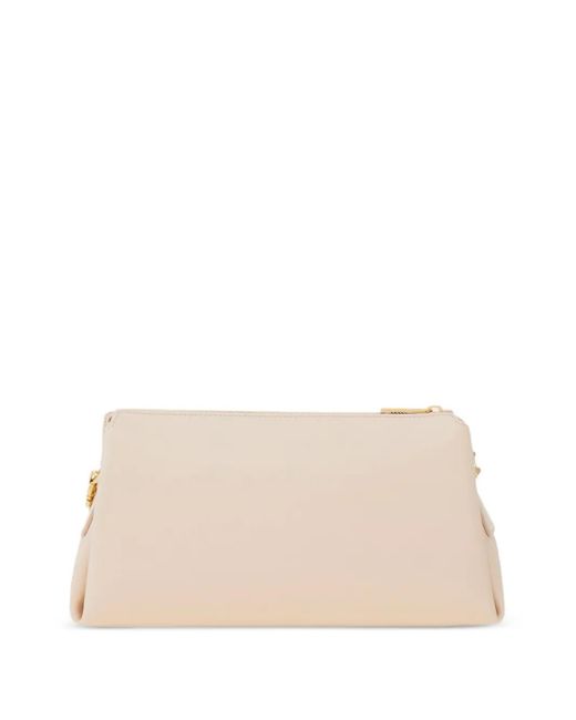 Ferragamo Natural Gancini Chain Strap Mini Bag