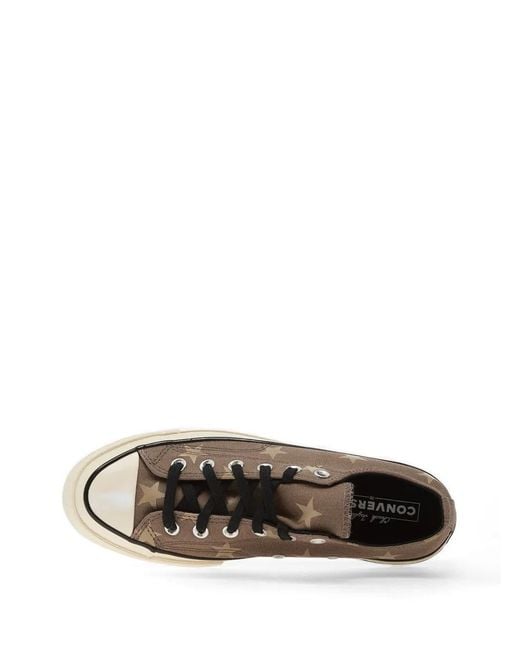 Converse White Baskets Chuck 70 À Imprimé Étoile