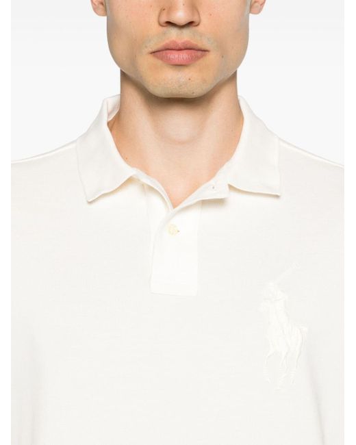Polo Ralph Lauren Poloshirt Met Borduurwerk in het White voor heren