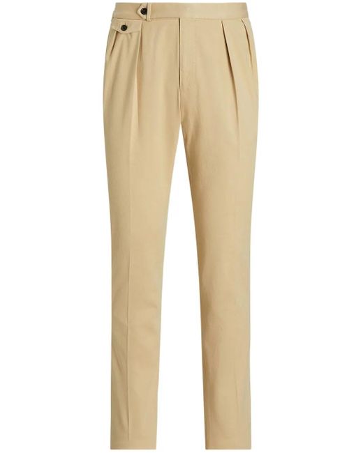 Polo Ralph Lauren Geplooide Chino in het Natural voor heren