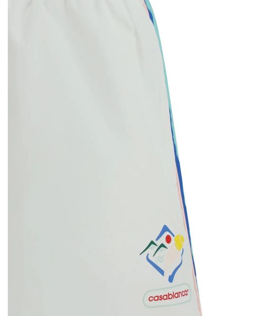 Coupe-Vent Casa Sportif À Empiècements Casablanca pour homme en coloris White