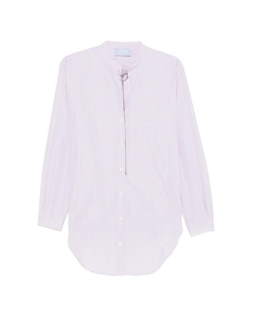 Seafarer White Chemise Liona À Rayures