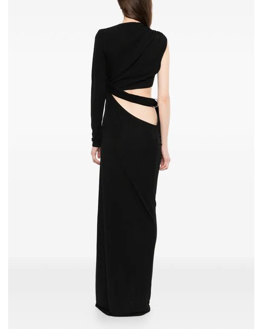 Christopher Esber Black Torso Maxi Dress