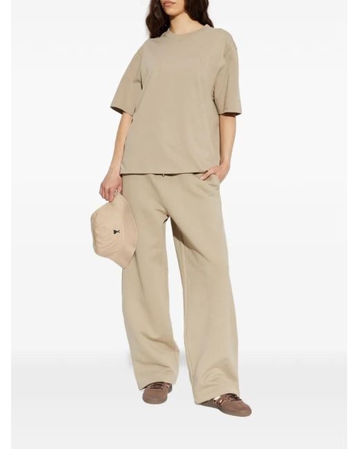 AMI Natural Drawstring Trousers