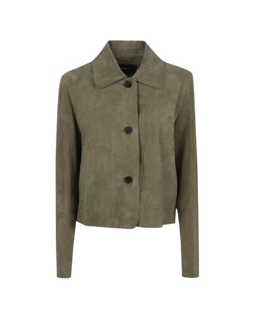 Arma Green Emy Collared Jacket