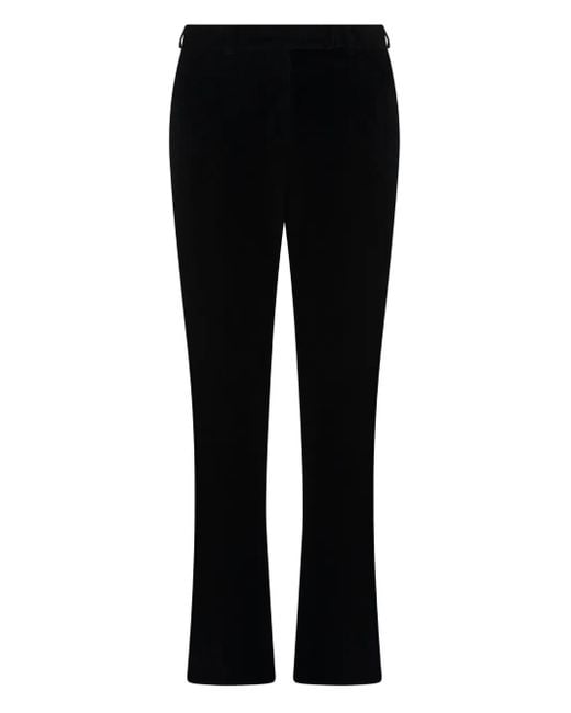 Velvet trousers Etro de color Black