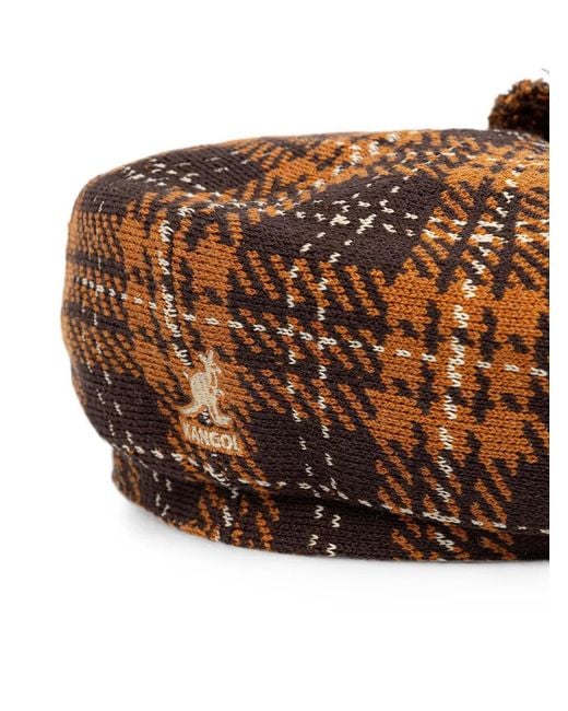 Kangol Brown New Heritage Flat Cap