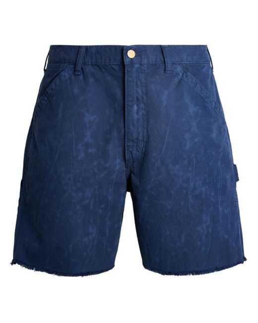 Short en coton à taille élastiquée Polo Ralph Lauren pour homme en coloris Blue
