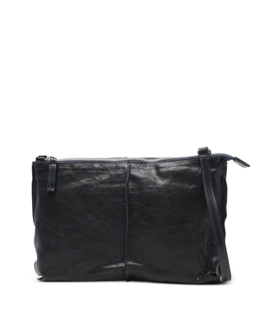 Sac À Bandoulière Zippé En Fourrure SOMMET en coloris Black