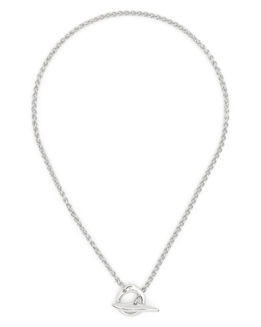 Tom Wood White Robin Chain Necklace