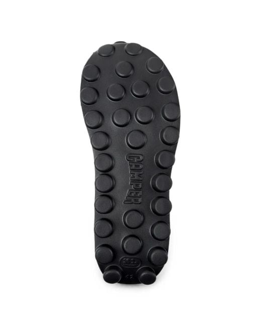 Camper Black Pelotissima Panelled Sneakers for men