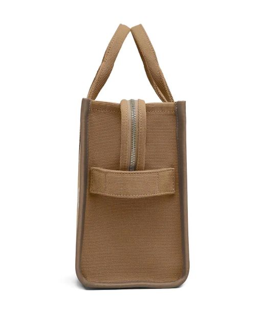 Marc Jacobs Metallic The Jacquard Logo-Detail Cotton Tote Bag