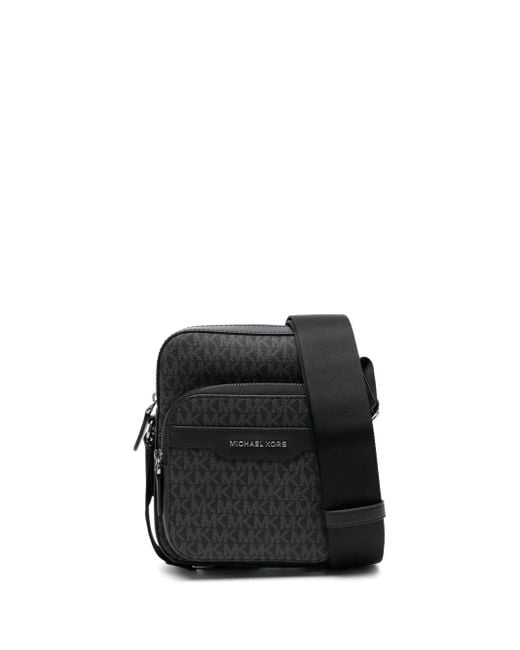 Borsa Messenger Hudson di Michael Kors in Black da Uomo