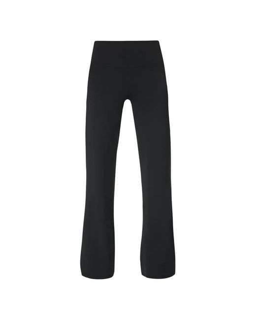 Sweaty Betty Black All Day Logo-Print Trousers