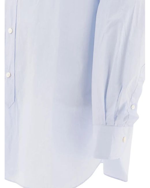 Kaptain Sunshine White Button-down Long-sleeve Shirt for men