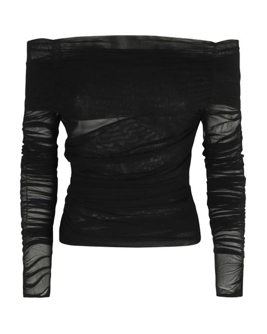 Blusa Con Spalle Scoperte di FEDERICA TOSI in Black