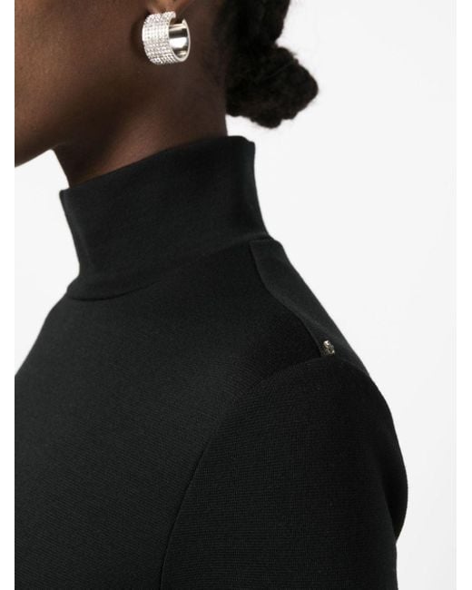 Robe mi-longue Abiti en maille Sportmax en coloris Black