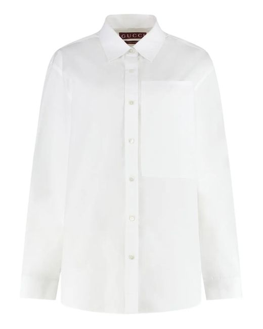 Gucci コットン シャツ White