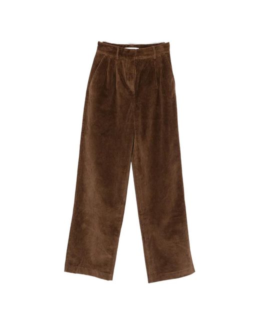 AYA MUSE Brown Aven Corduroy Trousers
