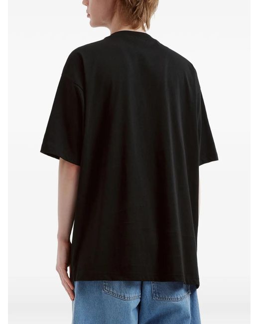 Chocoolate Black Bear-Patch T-Shirt for men