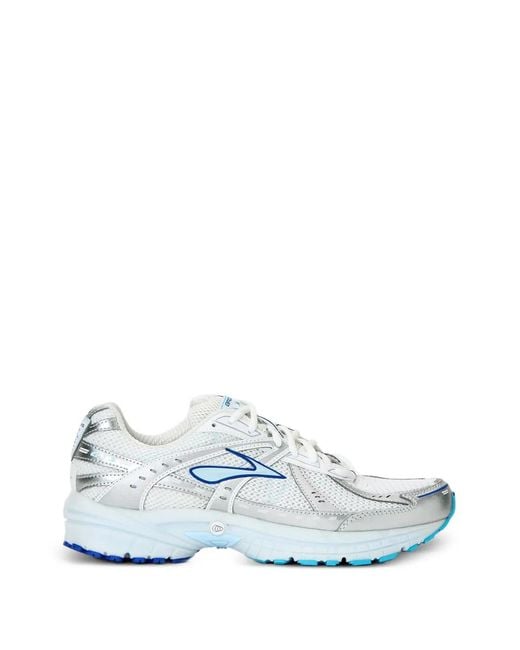 Brooks White Adrenaline Gts 10 Sneakers for men
