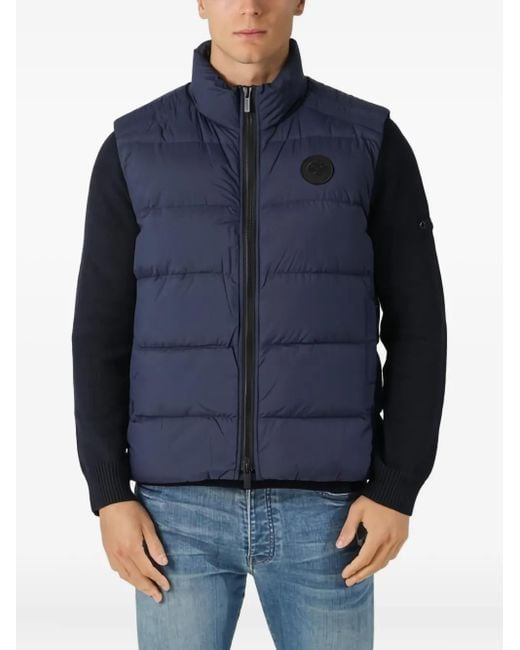 Canada Goose Crofton Weste mit Reißverschluss in Blau für Herren