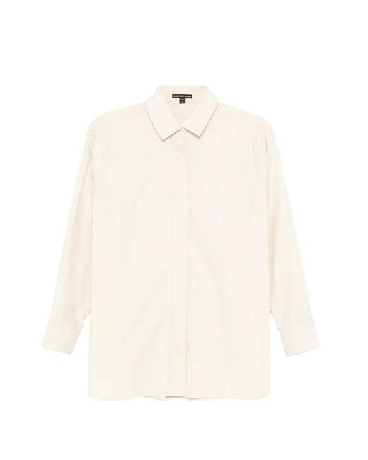 James Perse White Cotton Shirt