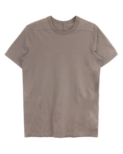 Rick Owens Gray Level Cotton T-shirt for men