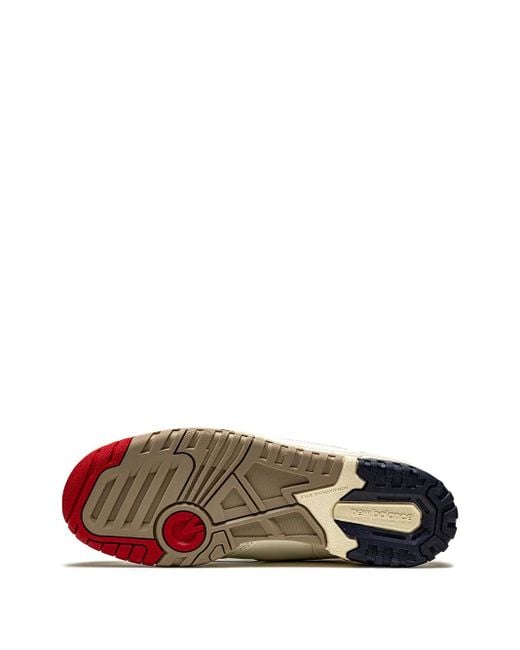 New Balance White X Aimé Leon Dore 550 Sneakers