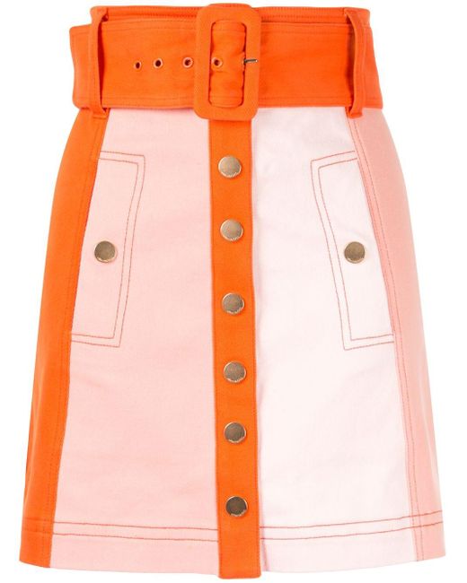 Alice McCALL Orange Chelsea Hotel Skirt