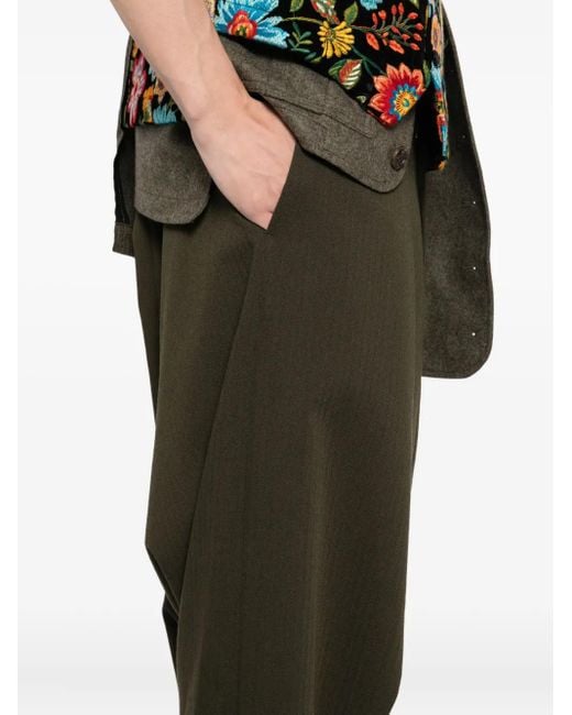 メンズ Comme des Garçons サルエルショーツ Green