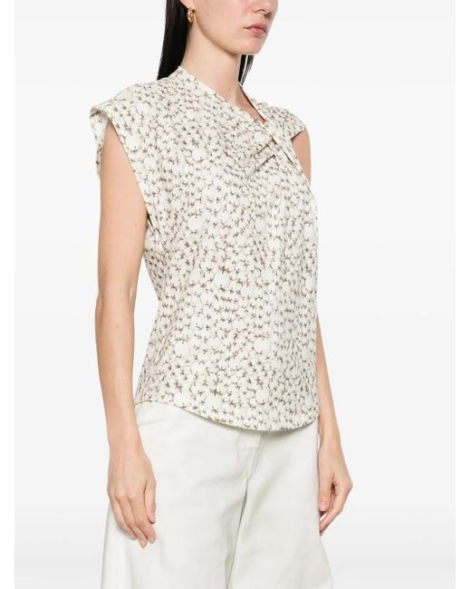 Isabel Marant White Nayda T-Shirt