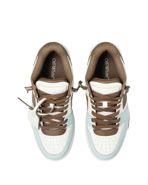 Off-White c/o Virgil Abloh White Out Of Office Arrow-Appliqué Sneakers