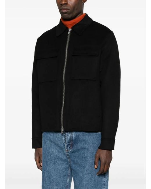 NN07 Black Double-Faced Jacket for men
