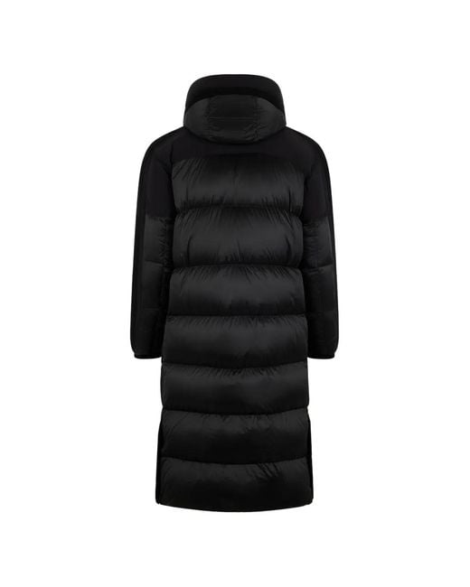 Moorer Black Longsleeve Hooded Jacket for men
