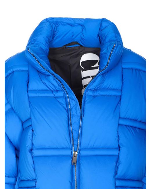RAXXY Blue High-Neck Padded Jacket