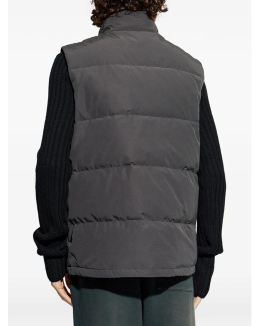 Canada Goose Black Freestyle Quilted Gilet for men